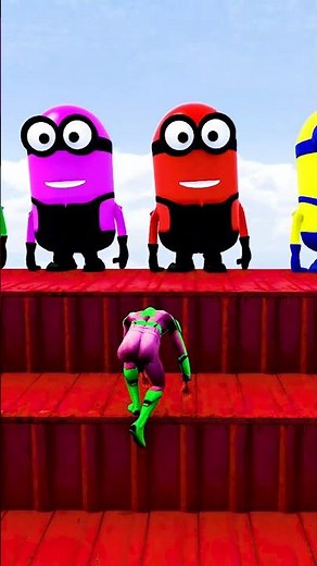 GTA 5 Epic Water Ragdolls | Spider-Man Jumps / Fails ep.14189 #shorts