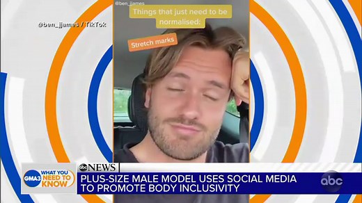 Plus-size model uses TikTok to promote body inclusivity