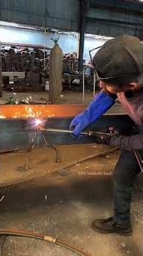 How to cut using a cutting torch, so that the results are good and straight👌 #CuttingTorch #cutting