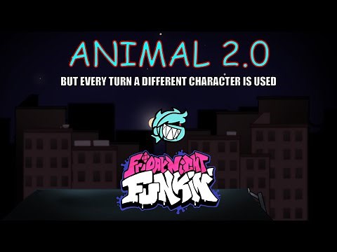 FNF - Animal 2.0 but Everyone Sings It (BETADCIU)