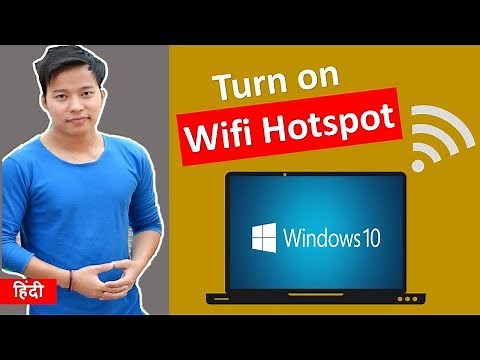 How to Create / Enable a Wi-Fi Hotspot in Windows 10 PC (Without Software) ? Hotspot kaise banaye