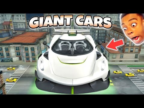 Giant Cars💀 in Extreme Car Driving Simulator🤯