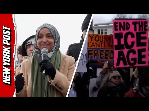 Ilhan Omar Leads Crowd as Minneapolis Anti-ICE Protests Escalate