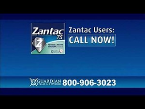 Guardian Legal Network - Zantac Lawsuit (15 seconds; 1990-Present)