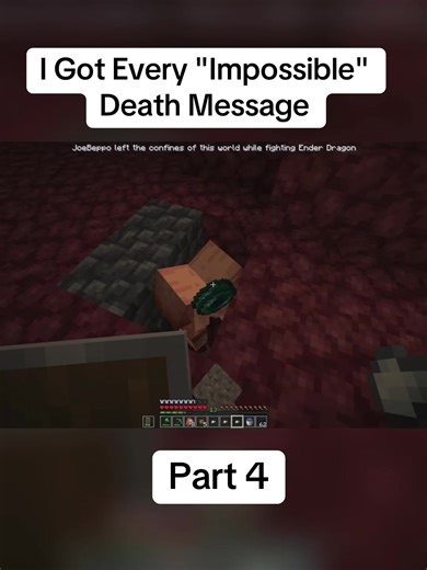 Every 'Impossible' Death Message in Minecraft