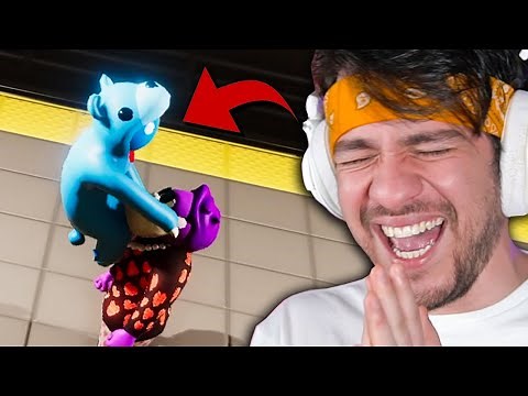 We laughed way too hard at this - Gangbeasts