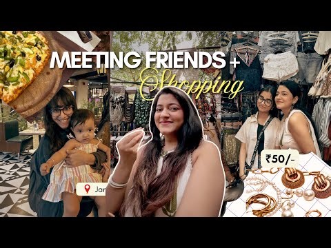 Meeting friends & Street Shopping 🛍️✨ #ShivangiSah