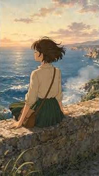 Finding Peace in the Quiet Moments 🌊 Slow Living & Growth | Ghibli Inspired 🍃✨