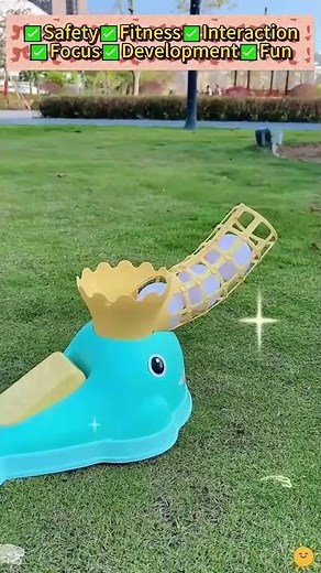 Kids Foot-Step Baseball Launcher Training Set