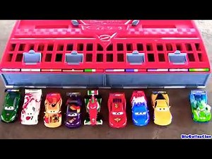 Disney Cars 2 World Grand Prix Race 10 Car Launcher Review