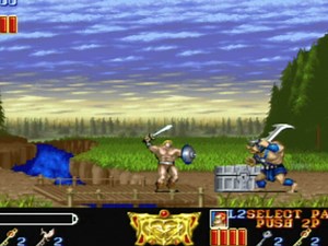 CGR Undertow - MAGIC SWORD review for Arcade