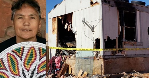 Renowned Navajo artist devastated by loss of partner and home to fire