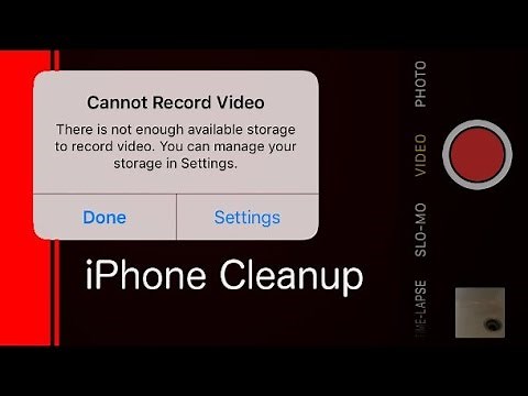 How to clean up your iPhone to make more space