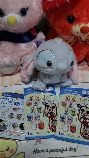 【Seria】Disneyキーホルダータグとアクリルチャーム開封してみた！シークレットGETw(゜o゜)w#開封 #開封動画 #seria #disney #ディズニー #キーホルダー