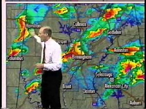 04/08/1998 ABC 33/40 James Spann Oak Grove, Alabama Tornado Coverage