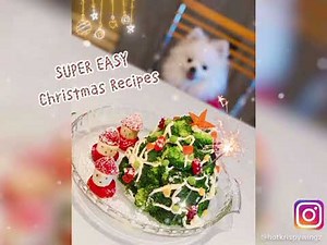 SUPER EASY Christmas Recipes 聖誕土豆泥沙拉（寶寶最愛 ！！）
