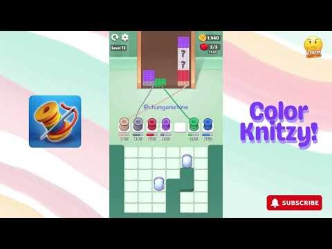 Color Knitzy! - Level 71-75 - All level solution
