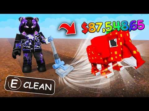 Starting Over as NOOB with OP SECRET in Vacuum For Brainrots! (Roblox)