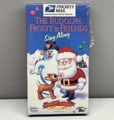 Rudolph Frosty & Friends Sing Along - New Sealed! VHS Video Tape Christmas | eBay