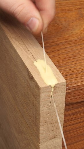 Wood Repair With Dental Floss | Baby Panda