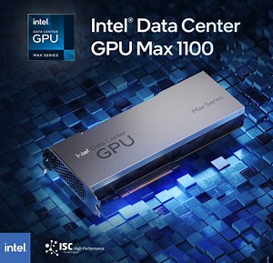 556K views · 1.2K reactions | The Intel Data Center GPU Max 1100 is a 300 watt double-wide PCIe card packed with 56 high performing Xe cores! It's coming to the Intel Developer Cloud beta and offered in OEM systems starting this summer! https://intel.ly/3BKXrdD | Intel Graphics | Facebook
