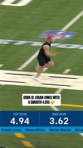 Logan Jones Shines at the NFL Combine