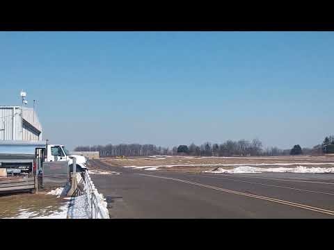 Piper J3C Cub Take-Off at Doylestown Airport (DYL)
