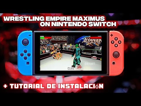 Guía para instalar Save Data en Wrestling Empire Maximus | Gameplay en Switch KrealF7