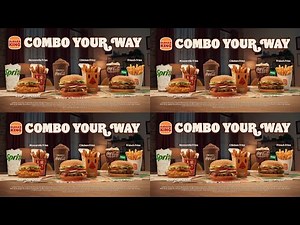BURGER KING: So Many Options - Combo Your Way song over 1 million times