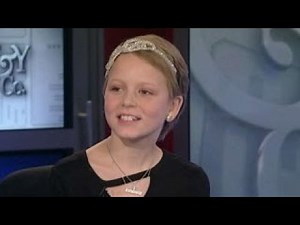 Young leukemia survivor collects toys for kids with cancer