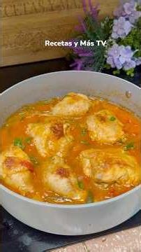 Si Vas a Comer Pollo Guisado que Sea Así de Rico
