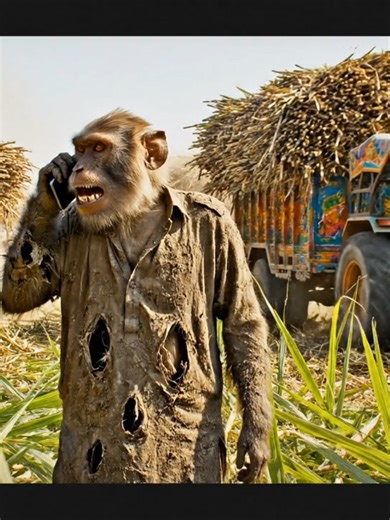 Abba 79 traliya medy kol Nikal giya hen 🤣 #monkeyvideo #bandar #umairi #merry #fyp