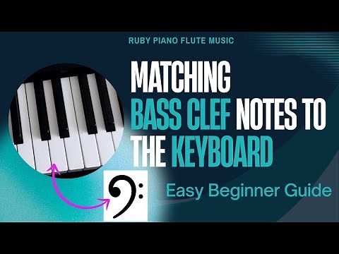 Matching Bass Clef Notes to the Keyboard – Easy Beginner Guide