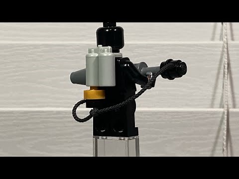 Lego WW2 flamethrower MOC building tutorial