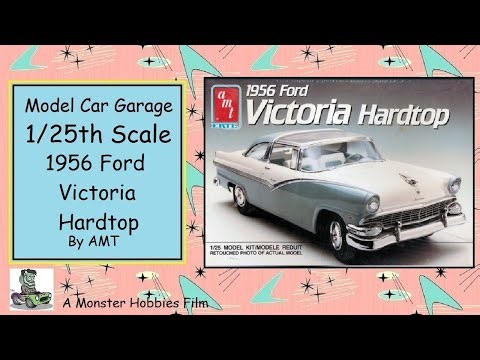 Model Car Garage - The AMT 1956 Ford Victoria Hardtop Kit | Unboxing Video Final
