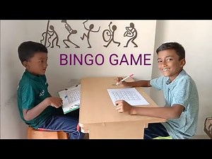 Bingo Game | Number Game | Indoor Game