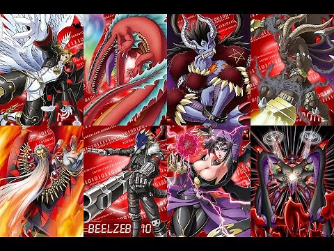 [Digimon] Seven Great Demon Lords (Original Terminology)