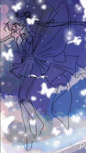 sailor moon fan art digital art