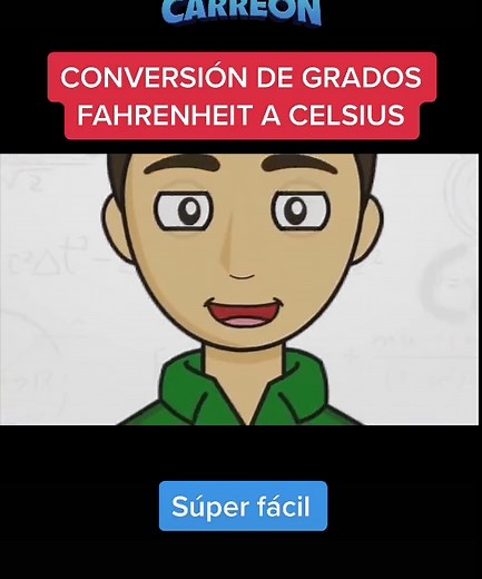 Conversión de Grados Fahrenheit a Celsius de manera fácil