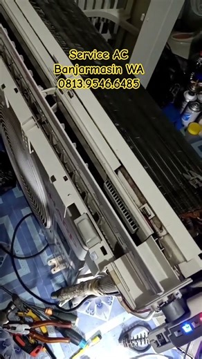 Perbaikan Modul AC Sharp/Mati Total#Service AC Banjarmasin