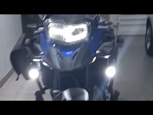 Instalação de faróis de milha bmw f850gs