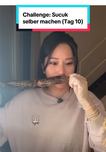 Sucuk Update: Bald können wir probieren!