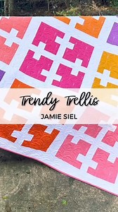 11 reactions | Bright, bold colours paired with a classic trellis...