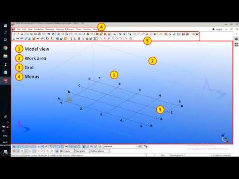 Tekla Structures v21.1 Tutorial-1_Tekla Structures User Interfaces