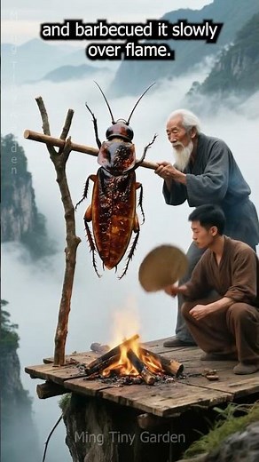 They Barbecued a Cockroach... Like a Legend 🪳