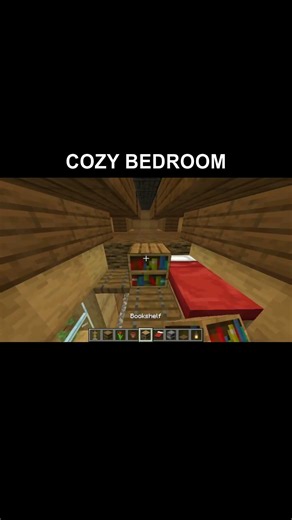 Insane Cozy Bedroom Built in Minecraft 🌻🏠
