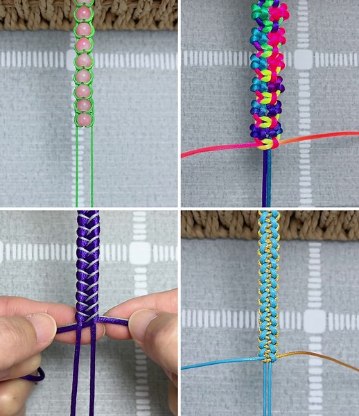 Easy DIY Thread Bracelet Making Ideas at Home :) | Simple Crafts