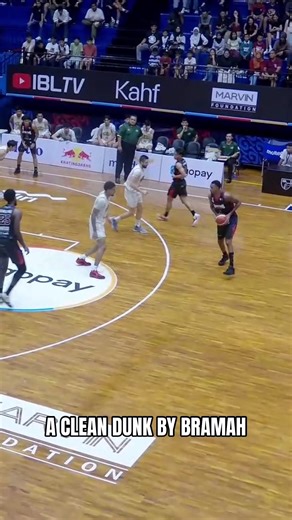 Incredible Dunk with a Twist in IBL 2026