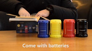 Watch LED Lantern Mini 4 Pack, Camping Lanterns with 12 AAA Battery Operated/Portable & Collapsible, LE... on Amazon Live