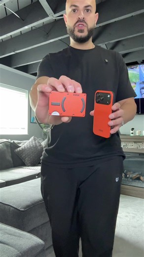 Why use two pockets when your phone and wallet can stay together? 📱👀 The Ridge MagSafe Wallet keeps your essential cards attached right to your phone, freeing up a pocket and giving you one less thing to carry. Check it out in my showcase. @Ridge #ridge #techtember #techfinds #ridgespotlight